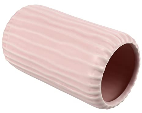 BESPORTBLE Estilo Nórdico Maceta de Cerámica Rosa, para Exhibir Plantas Naturales, Diseño Moderno, para Suculentas Adecuado para Jardín u Oficina