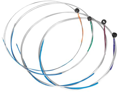 TOPPERFUN 4stücke Violinsaiten-set Saiten Für Violine Für Geigeninstrumente Inklusive Verschiedener Für Geigenspieler Und Anfänger