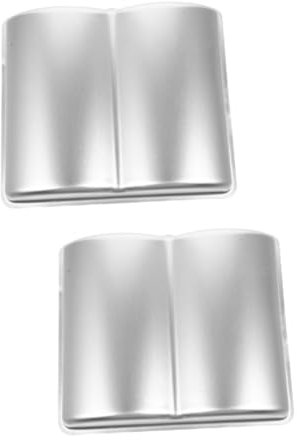 Cabilock 2St Kuchenform bratentopf bonbonform Buch Kuchen Modell Modell Buch Tortenmodell antihaftbeschichtete Backform Cookie-Pfanne backformen Aluminiumlegierung