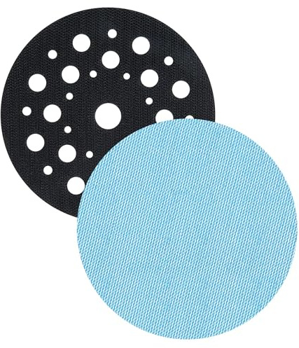 Trend 125 mm Mesh Sanding Discs for Random Orbital Sanders, 7 Pack | Mesh Abrasive Delivers Dust-Free Sanding On Random Orbital Sanders With 80/120/180 Grits And Pad Saver, AB/125/M7/P