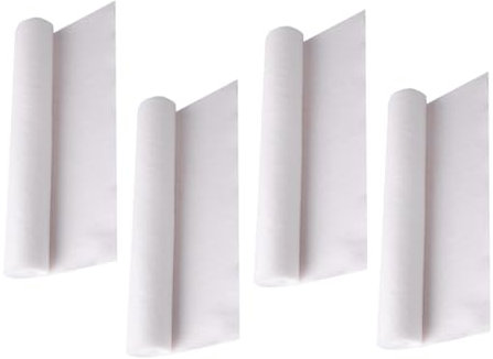 Homoyoyo 4 Roll Kitchen Oil Filter Paper Range Hood Oil-absorbing Cover Non-woven Fabric Easy to Use