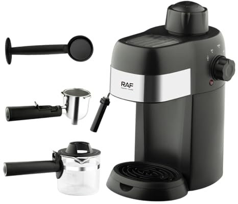 MagiDeal La cafetière Italienne à Expresso et à Cappuccino 1 à 4 Tasse de Bureau Facile à Nettoyer Compact 3,5 Bar à Haute Pression
