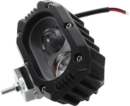 Luce da Lavoro LED 4 Pollici per Veicolo, Alluminio Nero
