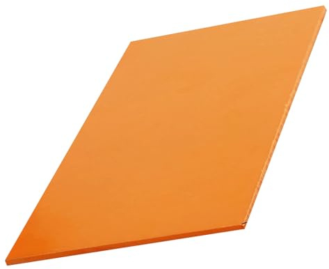 CXGBQSJ Panneau en Bakélite Phénolique Haute Densité Feuille Isolante Électrique Robuste Matériau Thermorésistant Fiable pour Ingénierie Et Usage Domestique,400 * 400 * 2mm/1pcs