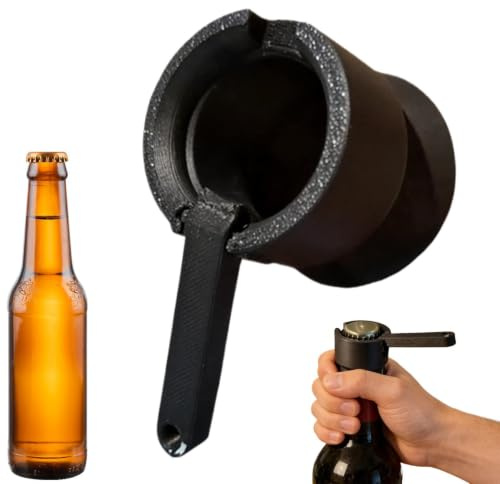 Flaschenöffner - Flaschenöffner Laūncher Openeř | Multifunktionaler Bier-Wein-Öffner Mit Kapselwerfer | Ideal Für Barkeeper, Partys, Zuhause Und Als Lustiges Geschenk Für Männer
