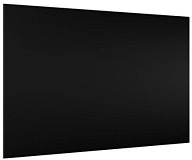 Bilderwelten 59 x 90 cm Glas Küchenrückwand Schwarz Spritzschutz Glasscheibe