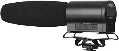 Boya BY-DMR7 - Microfono per canyon con SD integrato, nero