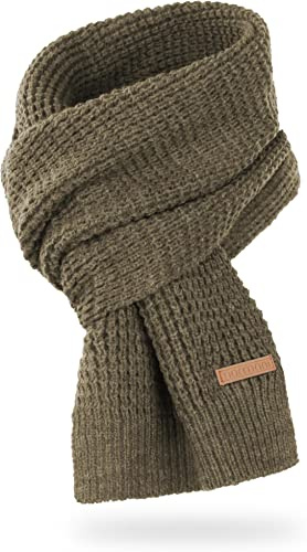 normani Herren Winterschal, Strickschal in verschiedenen Designs und Farben