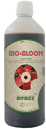 BIOBIZZ Bio-Bloom, 1 L - Fertilizante Líquido para Flores y Frutas - 1 Litro