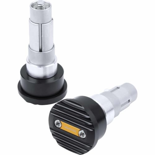 HIGHSIDER Wave Motorrad Lenkergewichte, (2er-Pack) (Gold)