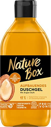 Nature Box Aufbauendes Duschgel mit Argan-Duft, 250 ml