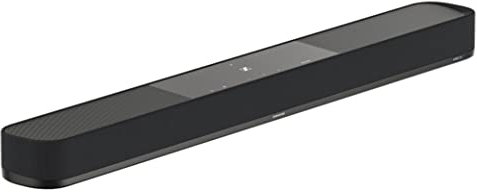 Sennheiser AMBEO Soundbar Plus for TV and Music - UK Plug - with Immersive 3D Surround Sound, Virtual 7.1.4 Speaker Setup, built-in Dual Subwoofers, Advanced Streaming Connectivity, Voice Enhancement