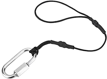 Universal DSLR Mirrorless Camera Strap Safety Rope Tether with Clip Hook, Durable and Firm.-for camera safety tether carabiner hook clips camera camera tether strap
