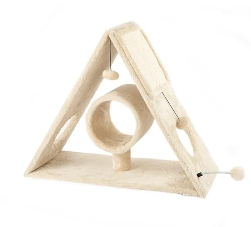 Kratzpappe für Katzen Kratzbrett for Katzen, integriertes Katzennest, vertikales Katzenkrallenbrett, verschleißfest, Keine Späne, Bandschleifer, Katzenbedarf Katzenspielzeug