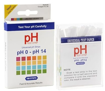 14 Parameter Urine Test Strips | Dipstick Test | 100 Test Strips