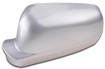 Chrom Rückspiegel Kappe Flügel Seite Spiegel Abdeckung Gehäuse Für VW Für Golf 4 MK4 Für Bora 1998-2004 Auto Zubehör Überzug Spiegelkappen Seitenspiegel Abdeckkappen(Sliver Left)