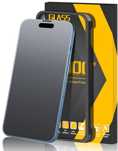 JEHOO 2 Stück für iPhone 14 Pro Max Matt Panzer Schutz Glas, Blendschutz, Anti-Fingerabdruck, Berührungsempfindlich Matte Schutzfolie Screen Protector für Gamming, 6,7 Zoll
