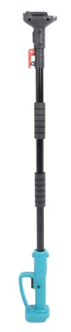 Asta di Prolunga per Motosega a Batteria 4,1 a 7,21 Piedi Asta Telescopica Regolabile in Alluminio con Testa Ruotabile a 180° per il Taglio degli Alberi