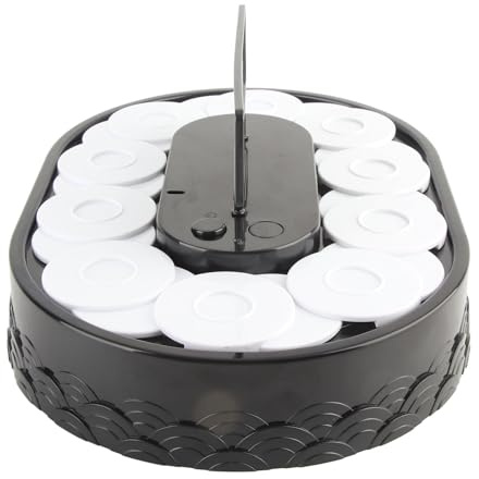 Tomvorks Sushi Machine Automatic Rotating Table Display Stand Swing Tray Turntable for Sushi Dessert Cupcake (Sushi)