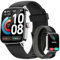 Smartwatch Donna Uomo (Effettua/Risposta Chiamate), 1.85 HD Orologio Smartwatch con 100+ Modalità Sport,Monitor del 24H Cardiofrequenzimetro/SpO2/Sonno,Impermeabile IP68 Contapassi per IOS/Android