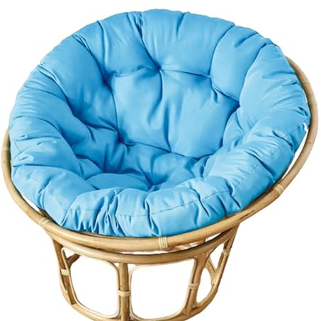 Papasan Stolsdyna, Sittdyna Utomhus för Hängande Stolar, Rottingstolar, Trädgårdsstolsdynor, Rund Gungstolsdyna, Trädgårdshängande Äggstolsdyna