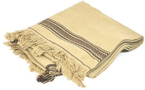 Desert Dress AFGHAN HERREN große Decke Wollschal langer Schal-Verpackungs-GESCHENK PATU WINTER HEAD NEU