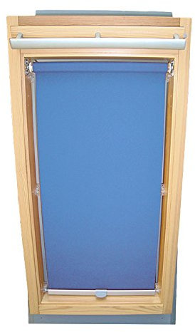 Abdunkelungsrollo Rollo für Velux DKL/DKU/RHL/RHU-EP GGU,GPU,GHU,GTU UK08 mittelblau