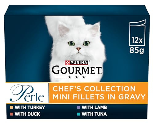 GOURMET Perle Chef's Collection in Gravy Wet Cat Food 12x85g