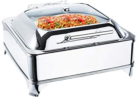 Aprilhp Commercial Food Warmers, Buffet warmer and Server, Chafing Dish and Warmers for Buffet and Parties, Hot Plates for Keeping Food Warm, Stainless Steelno stand