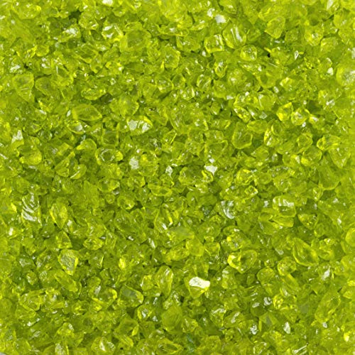Eurosand Glasgranulat, Glassplitt 1-2 mm apfelgrün 5 Kg (1 Kg = 3,59EUR)