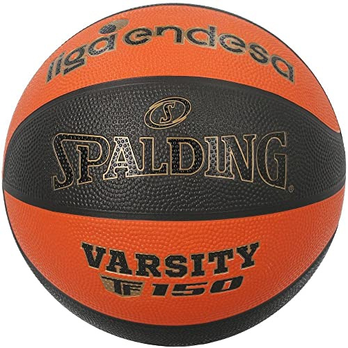 Spalding Varsity TF-150 - Classic Colour - Basketball - Size 7 - Basketball - ACB Certified - Outdoor - Anti-Slip - Excellent Grip - High Resistance