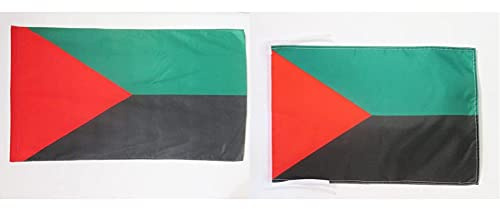 AZ FLAG Drapeau Martinique Indépendantiste 150x90cm - Nationaliste Martiniquais 90 x 150 cm & 45x30cm - Pavillon 30 x 45 cm