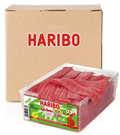 Haribo - Pasta Basta Erdbeer Sour - 8x 150er