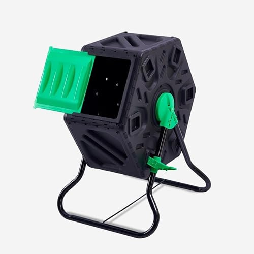 Produce Shop Compostador doméstico de jardín Giratorio 65 L en plástico Soyle