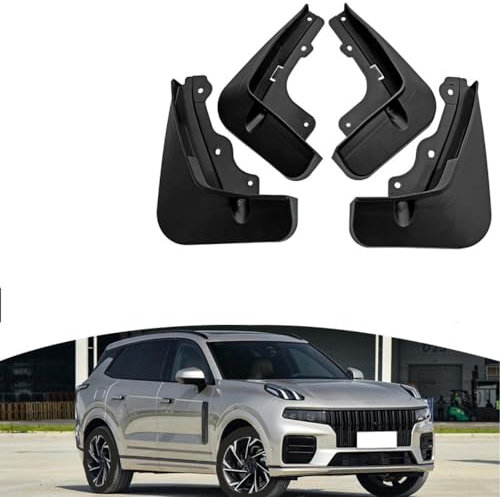 Bqieai 4PCS Auto Vorne Hinten Schmutzfänger, Für Lynk & Co 09 2021 Rad Spritzschutz Kotflügel Staubdicht Schlamm Klappen Car Styling Zubehör
