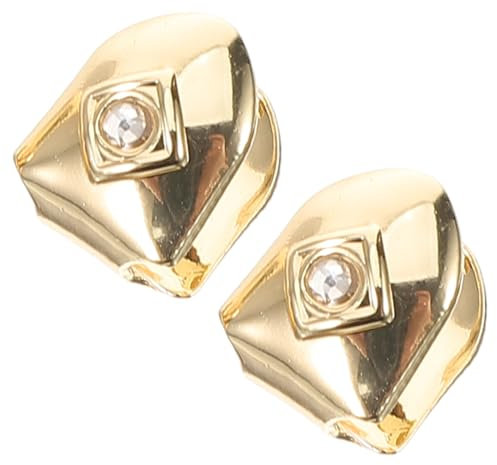 COSMEVIVI 2stücke Teiliges Hip-hop Goldenes Metallzahn Schmuck Einzelner Zahnschmuck Hip-hop Cosplay Zahnblende Leichte Modische Zähne Veneers Für Rapper Und Alltag