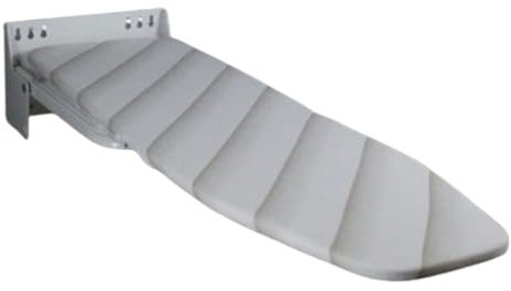 Tabla de planchar con cubierta resistente al calor, diseño plegable montado en la pared para lavandería