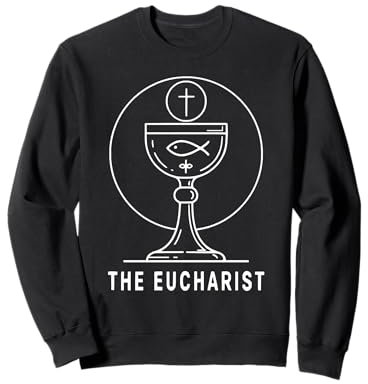 Le calice eucharistique catholique adoration eucharistique Sweatshirt