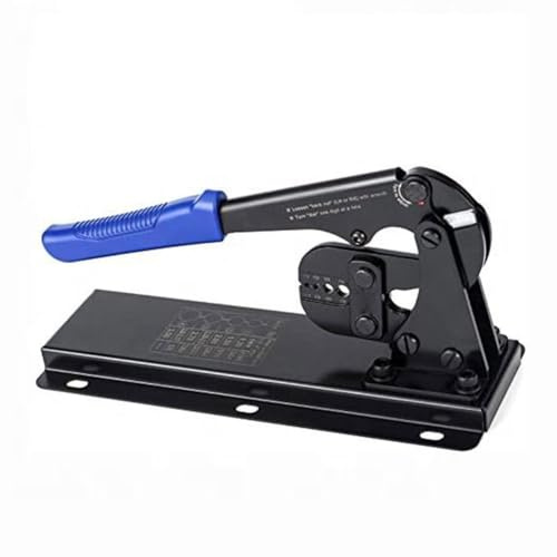 Pince à sertir pour câble métallique, pour manchons en aluminium et boucles en cuivre recuit, convient pour 3/63 à 0,3 cm
