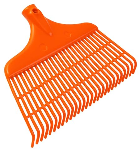 ERPINA® 3er Pack Laubbesen 40cm - robuste Harke, Rechen mit Kunststoffkopf, Profiqualität für effizientes Laubentfernen ideal für Gartenbesitzer, Landwirte & Tierhalter Gartenrechen Rasen ohne Stiel