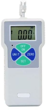 Misuratore di forza digitale spinta e trazione con display LCD, dinamometro portatile, misuratore, unità visualizzazione Lb, Kg, N Alta precisione, basso errore(3N)
