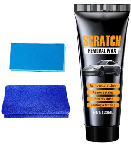 Syengery Para Arañazos Del Coche - 120 Ml Pulimento Para Pintura - Eliminación De Rayones De Coche - Para Restauración, Protección Exterior, Interior Y Faros