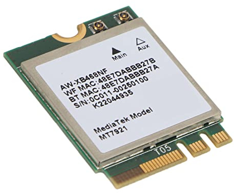 MENDUNER Carte Réseau Stable 2,4 GHz 5 GHz pour 10 11, Haute Vitesse pour Réseau Informatique, Double Bande