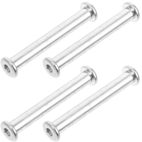 Yardenfun 4 Stück Metallschrauben für Sonnenschirmgriff Witterungsbeständig Sichere Befestigung Ersatzteile für Terrassenschirme im Außenbereich