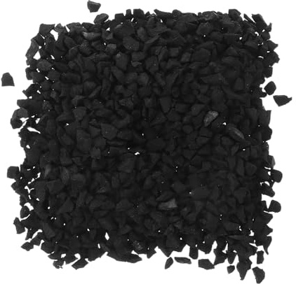 TOYANDONA Relleno de Césped Artificial 1,9 Kg Gránulos de Caucho Reciclado para Campos Deportivos y Jardines, Material de Relleno Resistente, Drenaje Rápido y Elasticidad Uniforme