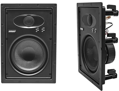 Earthquake Sound EWS-600 Edgeless Series Paire d'enceintes murales Noir