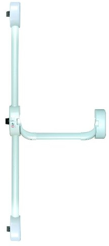 Serrure coupe-feu Idea ISEO 3 points latéraux - Blanc - 9416113444A