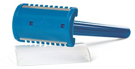 Medline Double-Sided Razor, Shave Prep, Non-Sterile, Blue (Pack of 100)