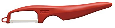 Kyocera 2349451 Double Blades Peeler, Ceramics, Red