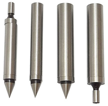 Kantenfinder und Mittelfinder, Set mit 4 Stück, Doppelend- und einseitiges CNC-Fräsen